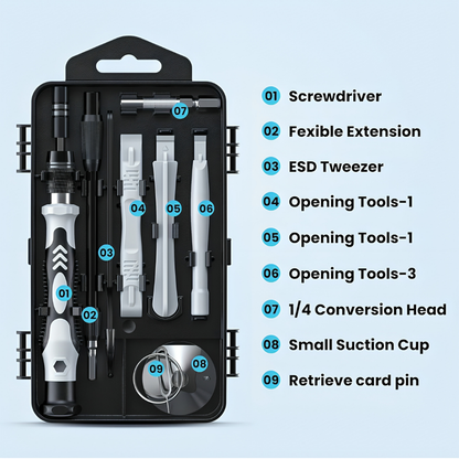 115pc Screwdriver Set