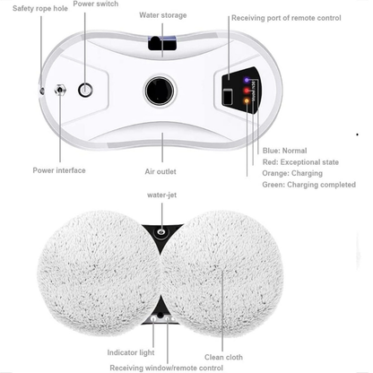 Intelligent Automatic Window Cleaning Robot